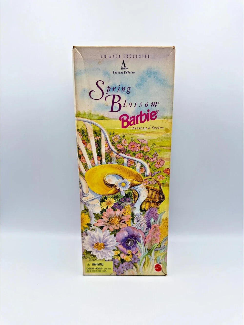 Vintage 1996 Spring Petals Barbie Doll Avon Special Edition Mattel